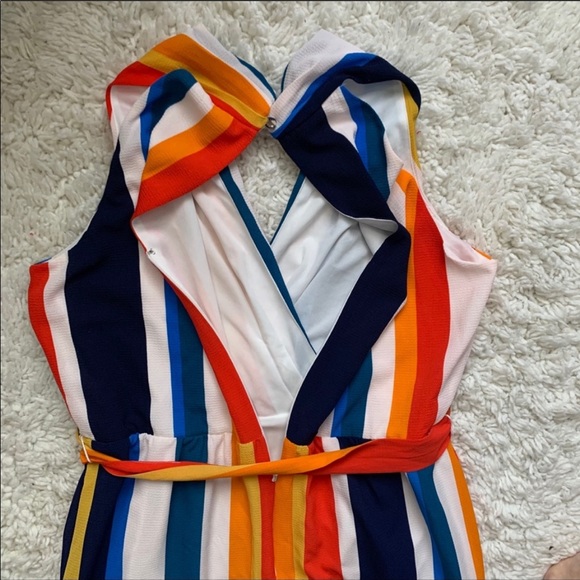 Julia Jordan Striped Dress - Picture 2 of 14